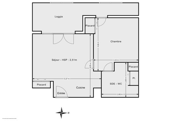 Appartement avec terrasse les Hauts de St Marthe