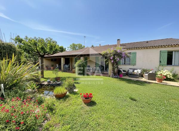 A VENDRE 13860 PEYROLLES EN PROVENCE MAISON TYPE 5 PIECES D'ENVIRON 98 M² AVEC JARDIN, PISCINE ET GARAGE
