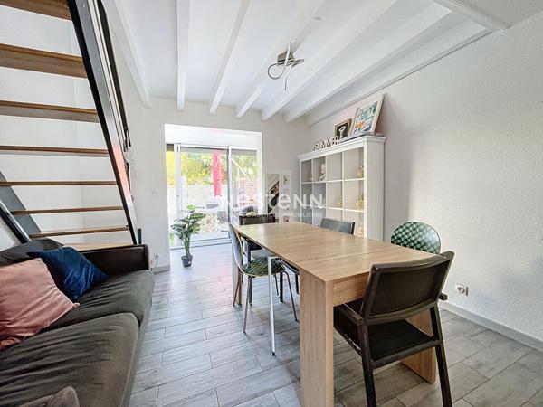 Maison traversante à proximité de la plage et des commerces à Argeles Sur Mer 3 pièce(s) 37 m2