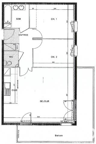 Appartement à vendre 3 pièces 64,7 m² Bezons