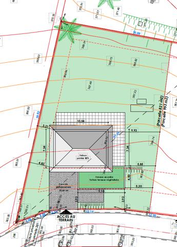 Terrain à vendre 821 m² Sonnaz