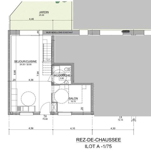 Maison Mont Pres Chambord 4 pièce(s) 75m2