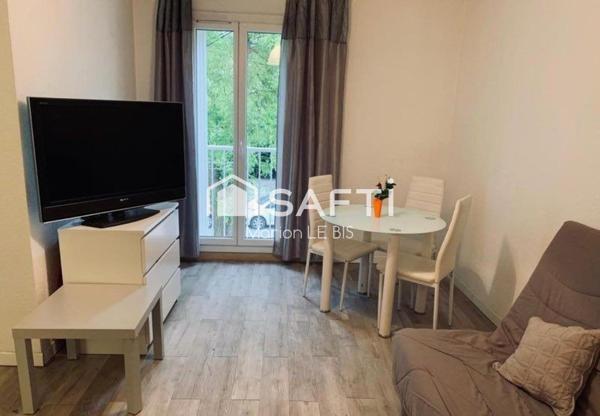 Appartement rénové, meublé, au calme