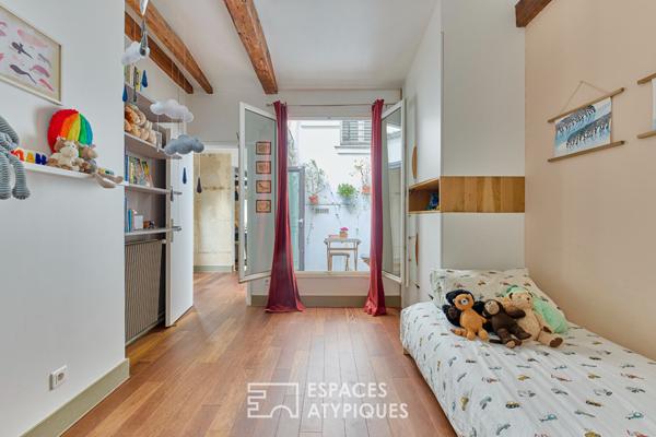 Appartement traversant avec double extérieur proche Village Ramey