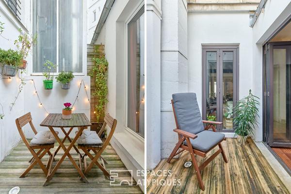 Appartement traversant avec double extérieur proche Village Ramey