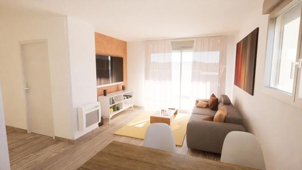 Appartement à vendre |                                       Poitiers |                                        3 pièces  |  60 m²