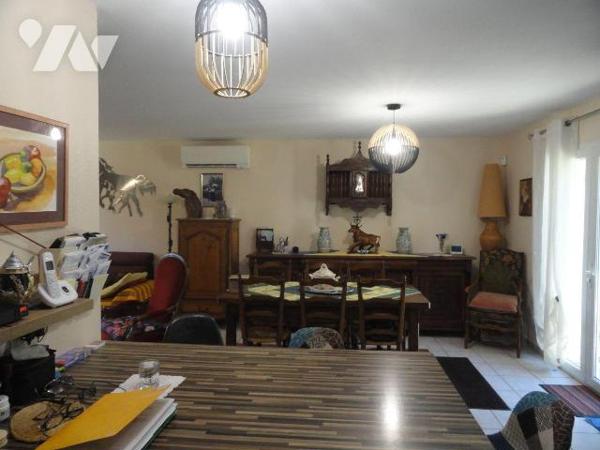 EN EXCLUSIVITE EN FOND D'IMPASSE VILLA de plain-pied  d'une superficie habitable de 91m² sur un...