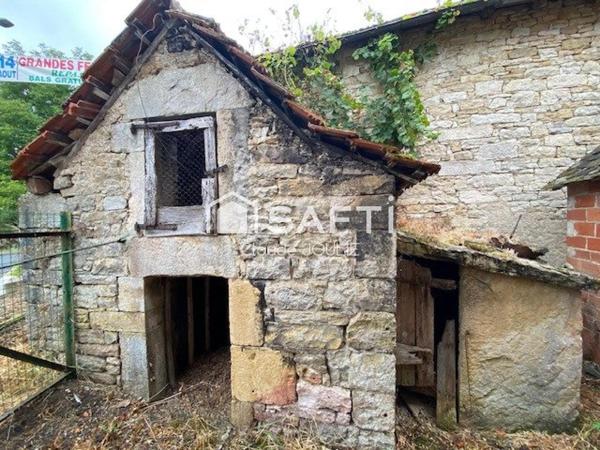 Maison de village à rénover (CLAUNHAC - 12260)
