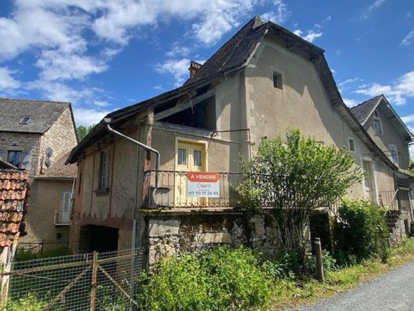 Maison de village à rénover (CLAUNHAC - 12260)