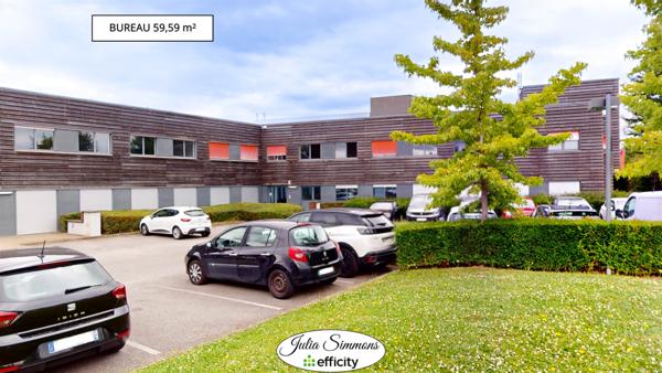 Bureau 4 pièces - 60 m² Exclusivité efficity