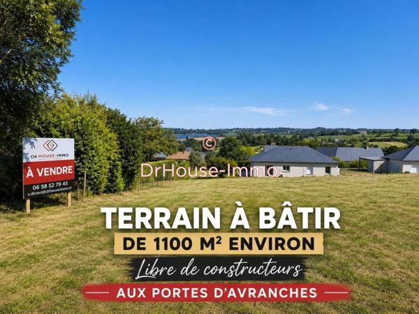 Terrain à vendre de 1 100 m²