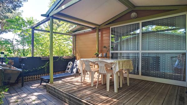 Charmant chalet T2 de 25 m2 sur Terrain de Loisirs viabilisé de 100 m2