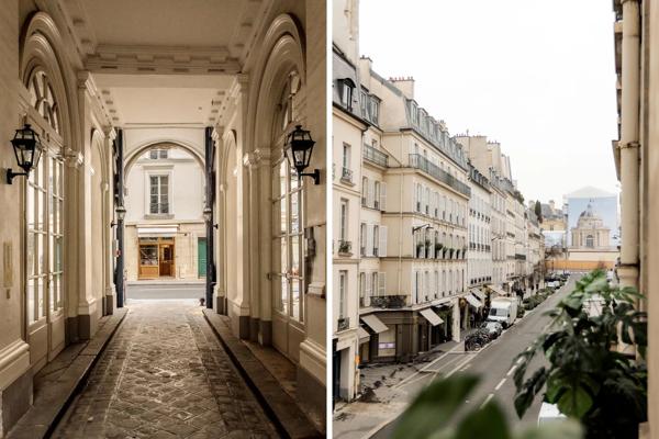APPARTEMENT CONTEMPORAIN DANS UN HÔTEL XVIIIE