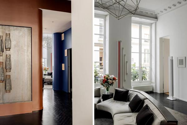 APPARTEMENT CONTEMPORAIN DANS UN HÔTEL XVIIIE