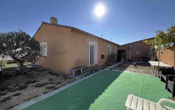 Vente Villa Plain-pied + terrain + garage Caunes-minervois   