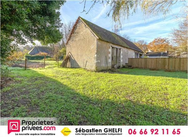 grange d'environ 45 m² avec terrain constructible d'environ 600 m²