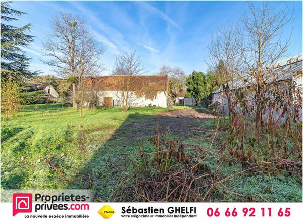 grange d'environ 45 m² avec terrain constructible d'environ 600 m²