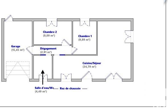 Maison à vendre 3 pièces 62 m² Balaruc-les-Bains