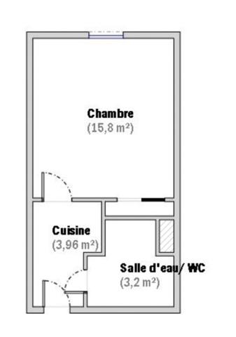 SAINT-MAURICE – INVESTISSEMENT LMNP – STUDIO 23 m² – RÉSIDENCE DE SERVICES