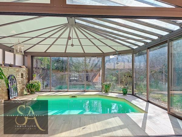 Maison de charme avec piscine intérieure - 3 chambres – Sainte-Eulalie proche Carcassonne