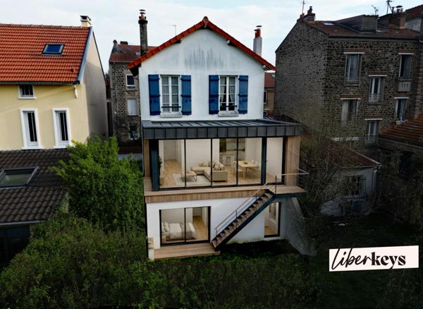 Meulière familiale 122 m² + terrain 1000 m² – Merlan – potentiel extension