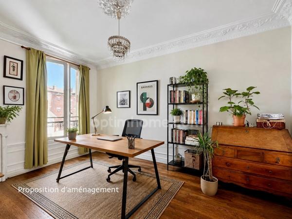 Appartement 5 pièces de caractère à 5 minutes de gare de la Garenne-Colombes et des commerces