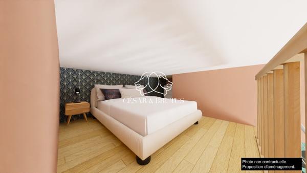 Lyon 2e – Studio – 27m² – Plateau à rénover