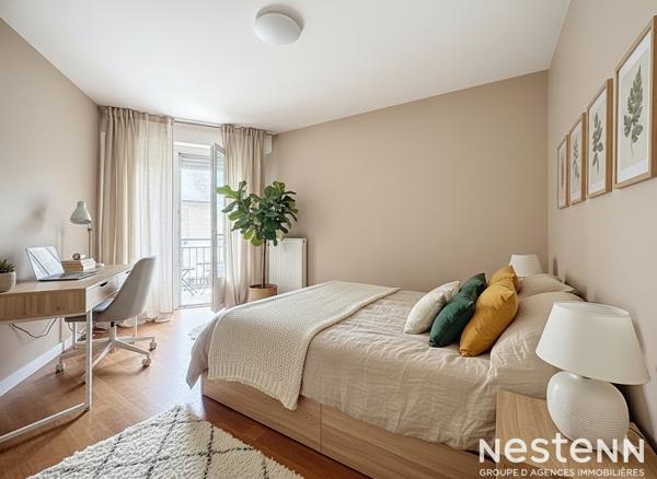 Appartement T2 à vendre à Angers - Dernier étage avec ascenseur, parking et cave !