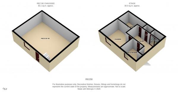Maison de ville – Idéale investissement locatif – Ruffec