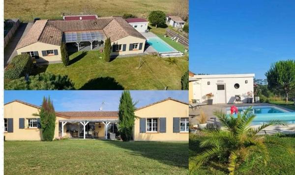 Très belle villa familiale de 245 m² avec piscine au sel et chauffée