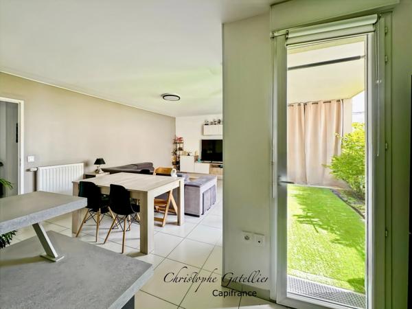🌿 Appartement 4 pièces – 3 chambres - jardin - terrasse – double parking en sous-sol 🌿