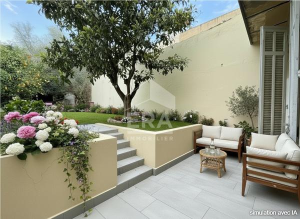 T2, jardin et annexe - Eugène Pierre - MARSEILLE