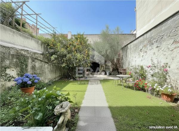 T2, jardin et annexe - Eugène Pierre - MARSEILLE