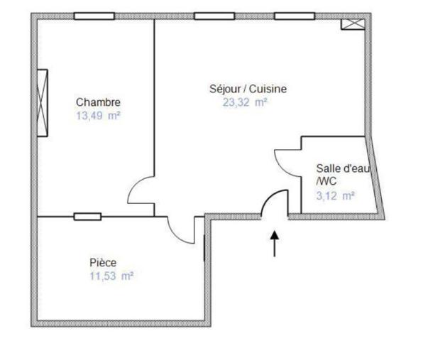 Location / Appartement T3