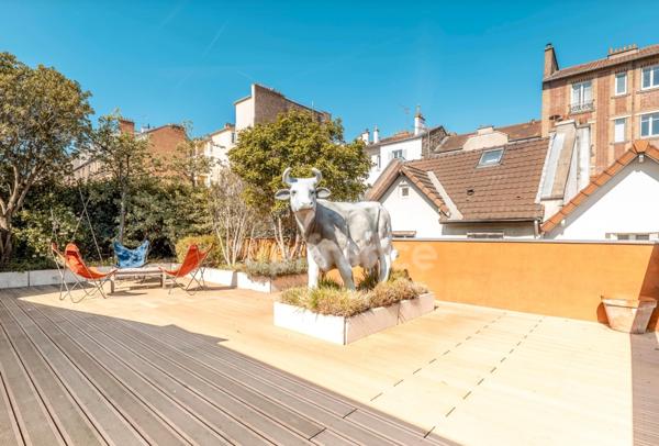 Maison d'architecte avec de beaux volumes - Bécon COURBEVOIE -