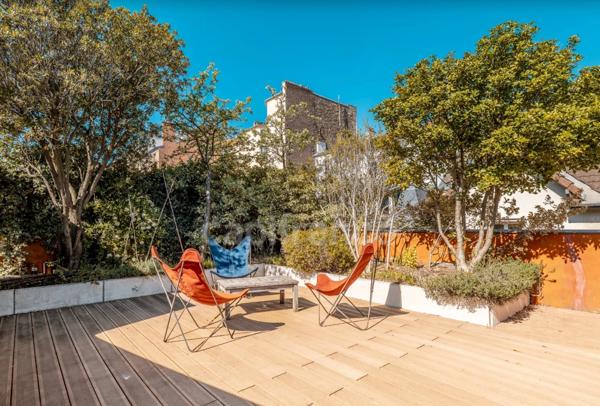 Maison d'architecte avec de beaux volumes - Bécon COURBEVOIE -