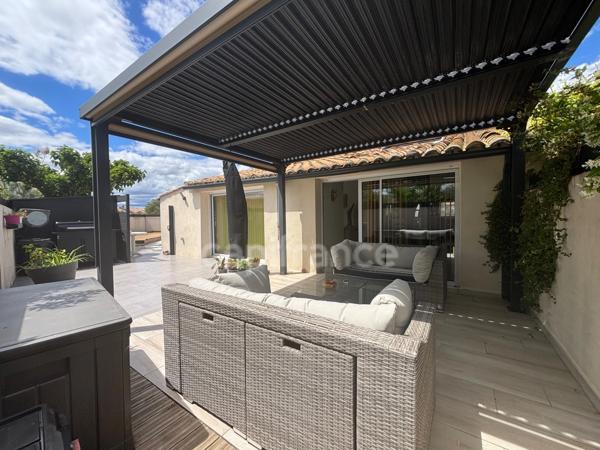 PALAVAS-LES-FLOTS(34), À VENDRE MAISON RÉNOVÉE, SURFACE HABITABLE 97 M2, TERRAIN 360 m2, PROCHE MER ET TOUTES COMMODITÉS