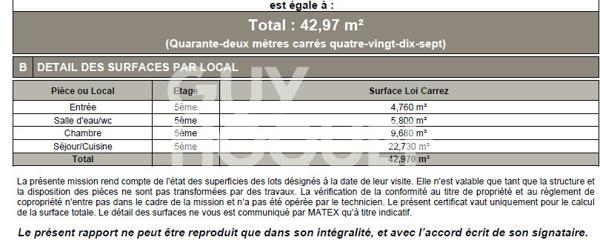 Appartement T2 - Proche Boulevard et Mairie.