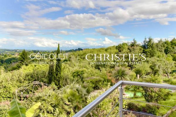 À vendre Jurançon - Maison contemporaine avec piscine vue Pyrénées