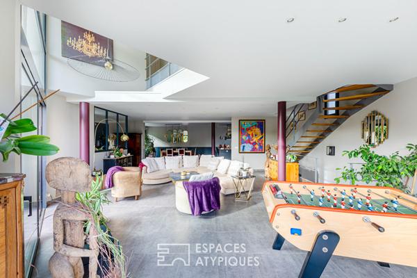Maison contemporaine et familiale aux volumes exceptionnels
