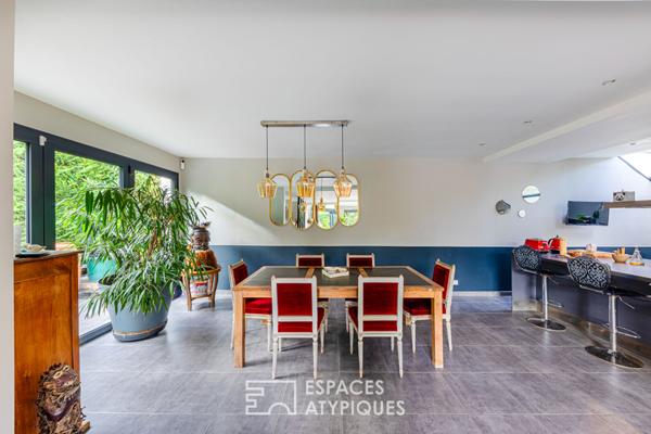 Maison contemporaine et familiale aux volumes exceptionnels