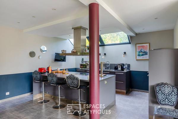 Maison contemporaine et familiale aux volumes exceptionnels