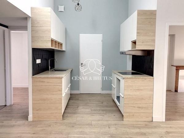 VENTE : appartement de 4 pièces (74 m²) dans le 6e arrondissement de Lyon