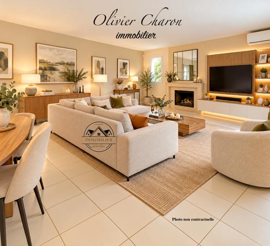 Maison 7P 5ch possibles garage double terrasse 78100