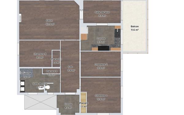 Maison à vendre    6 pièces • 170,57 m2 Nice