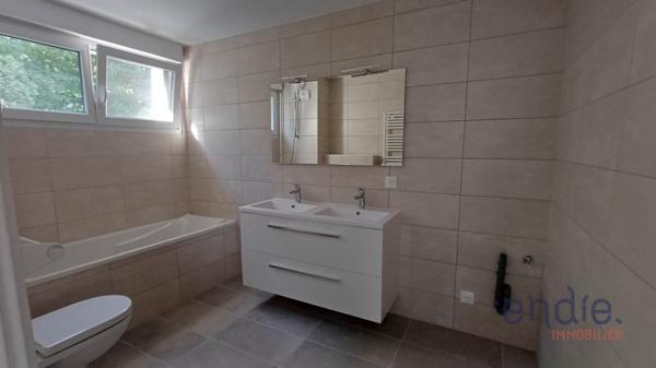 CERNAY – Duplex 4 pièces avec jardin privatif, terrasse et garage