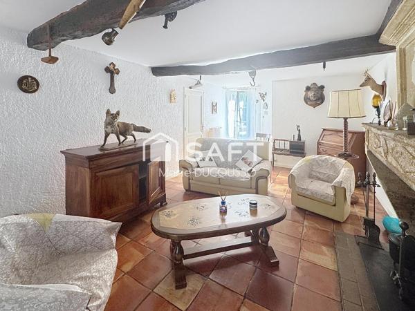 Maison familiale avec jardin et grand garage