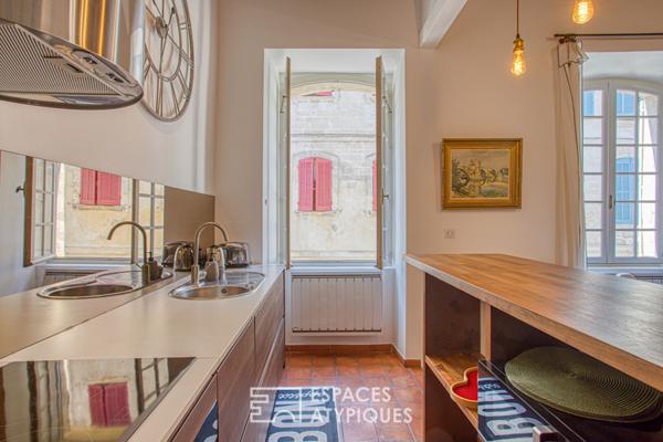 Appartement élégamment rénové en coeur de ville