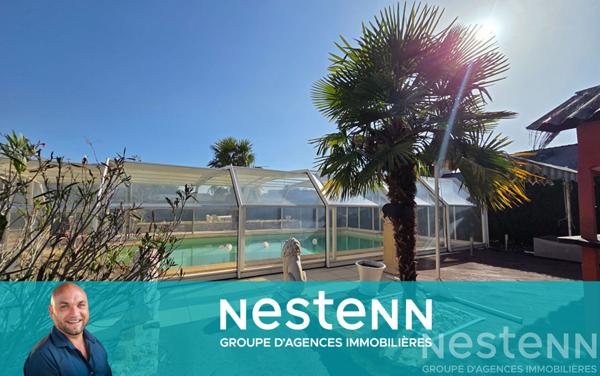 Maison familiale avec piscine, jardin clos et espace de détente à 15 min du centre du Mans