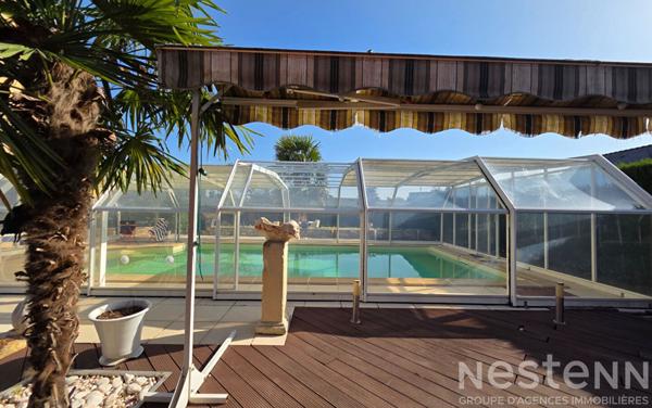 Maison familiale avec piscine, jardin clos et espace de détente à 15 min du centre du Mans